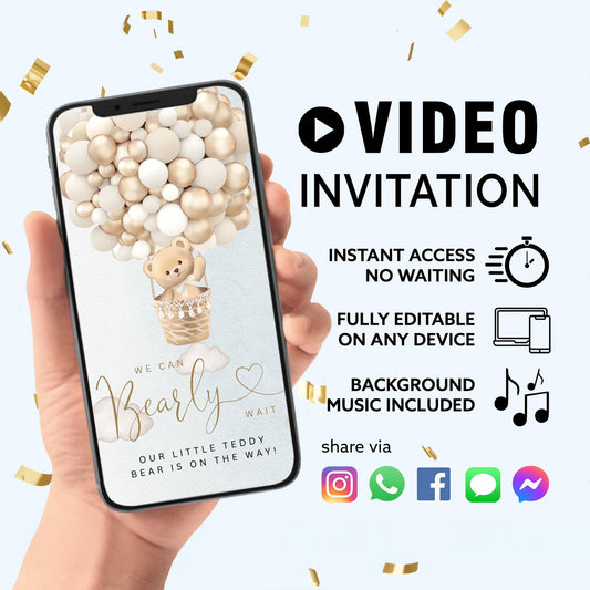 Baby Shower Video Invitation