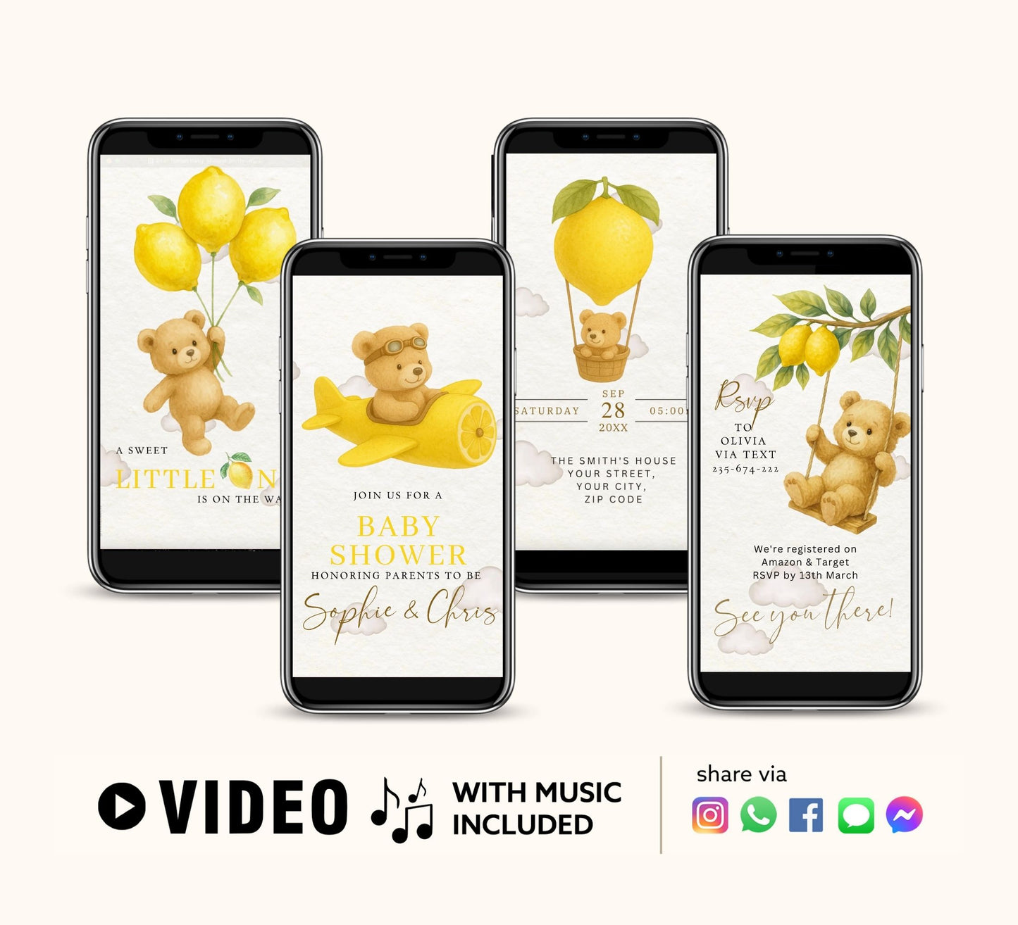 Baby Shower Video Invitation