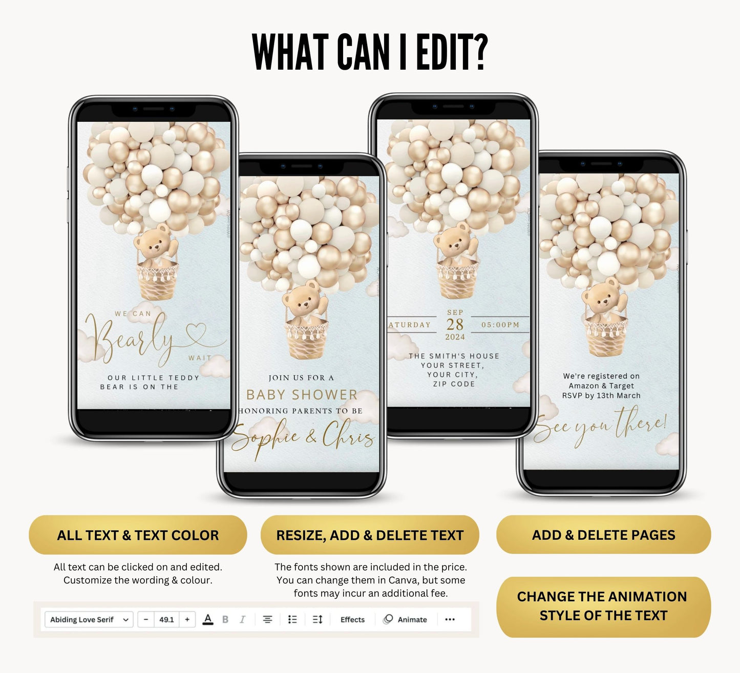 Baby Shower Video Invitation