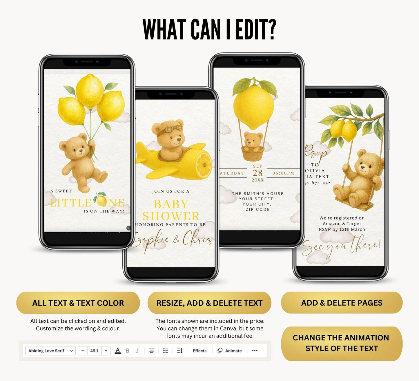 Baby Shower Video Invitation