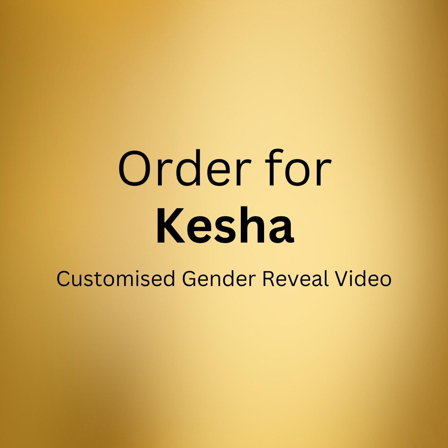 Custom Video for Kesha