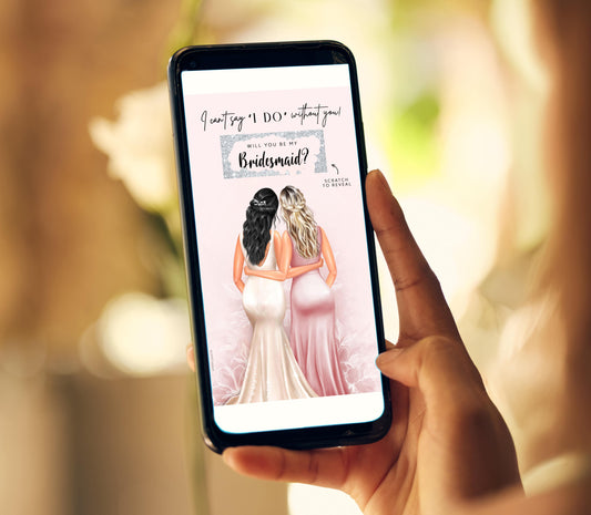 Bridesmaid Proposal Scratch Card
