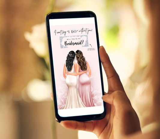 Bridesmaid Proposal Scratch Card