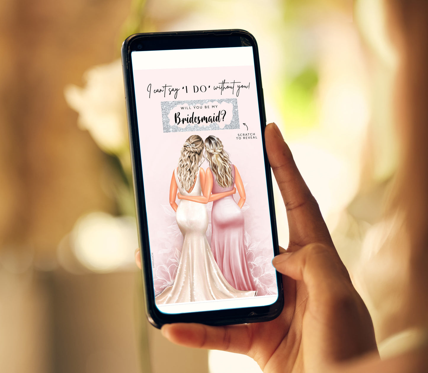 Bridesmaid Proposal Scratch Card