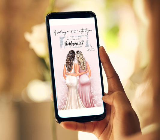 Bridesmaid Proposal Scratch Card