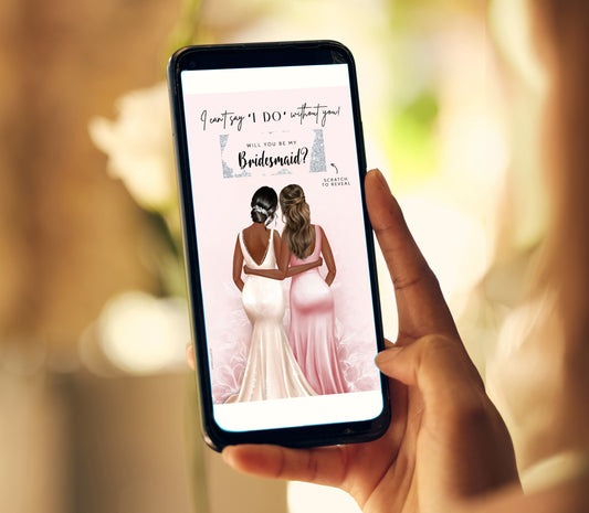 Bridesmaid Proposal Scratch Card