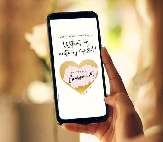Bridesmaid Proposal Scratch Card