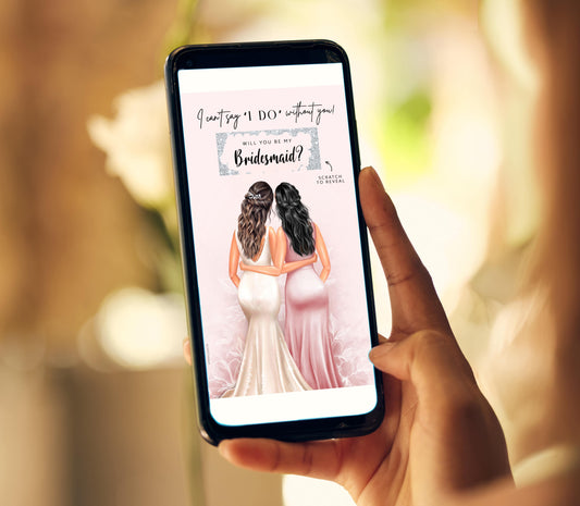 Bridesmaid Proposal Scratch Card