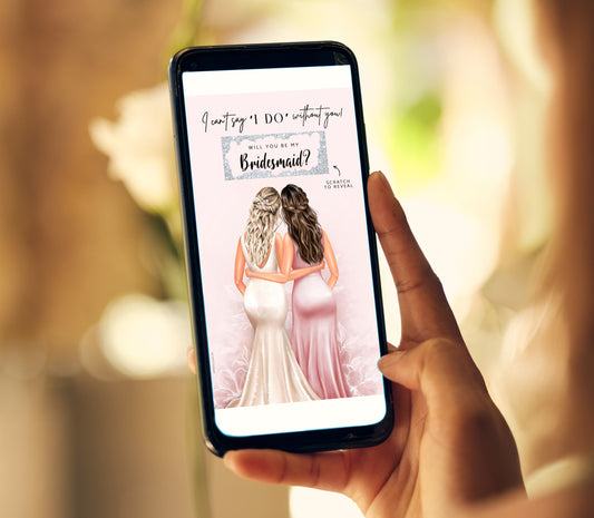 Bridesmaid Proposal Scratch Card