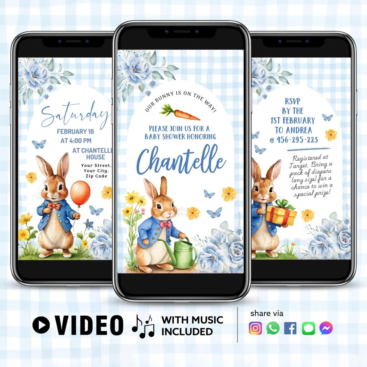 Baby Shower Video Invitation
