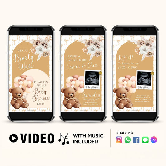 Baby Shower Video Invitation