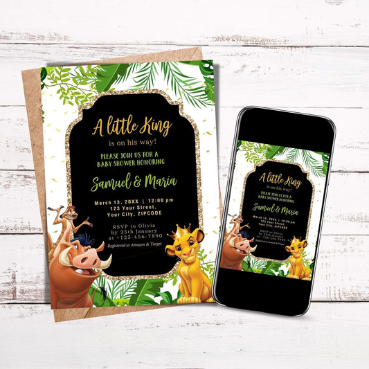 Baby Shower Digital Invitation