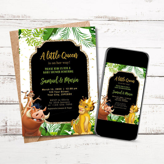 Baby Shower Digital Invitation