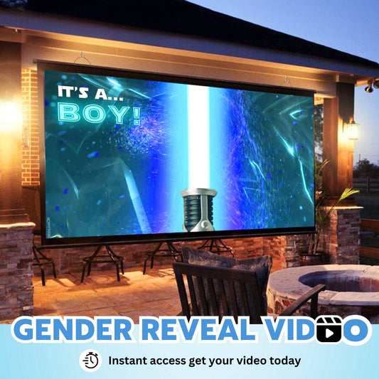 BOY Gender Reveal Movie Video