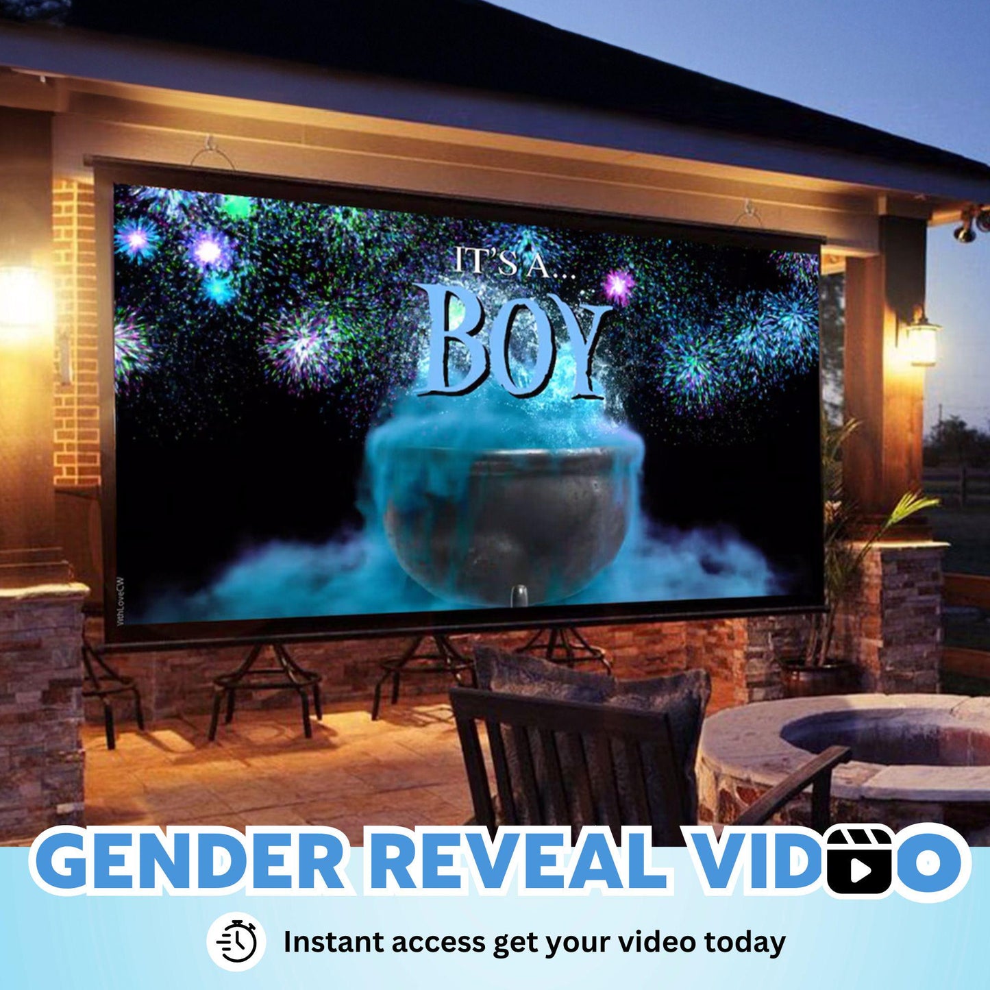 BOY Gender Reveal Movie Video