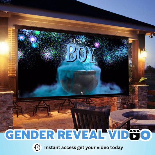 BOY Gender Reveal Movie Video