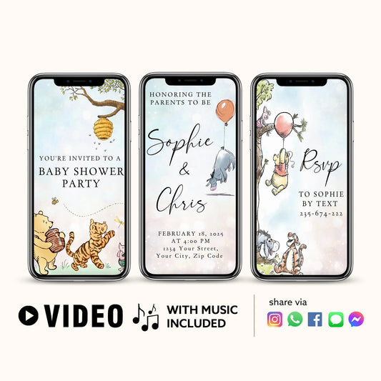 Baby Shower Video Invitation