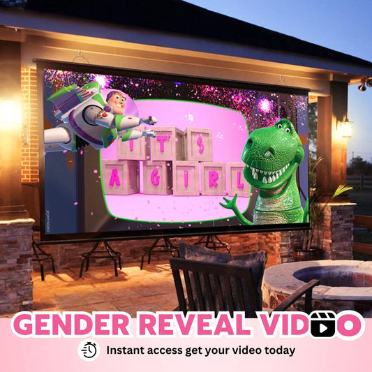 GIRL Gender Reveal Movie Video