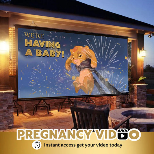 PREGNANCY Annoucement Reveal Movie Video
