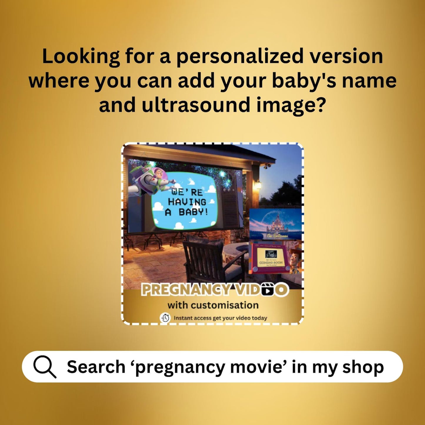 PREGNANCY Reveal Announcement Movie Video