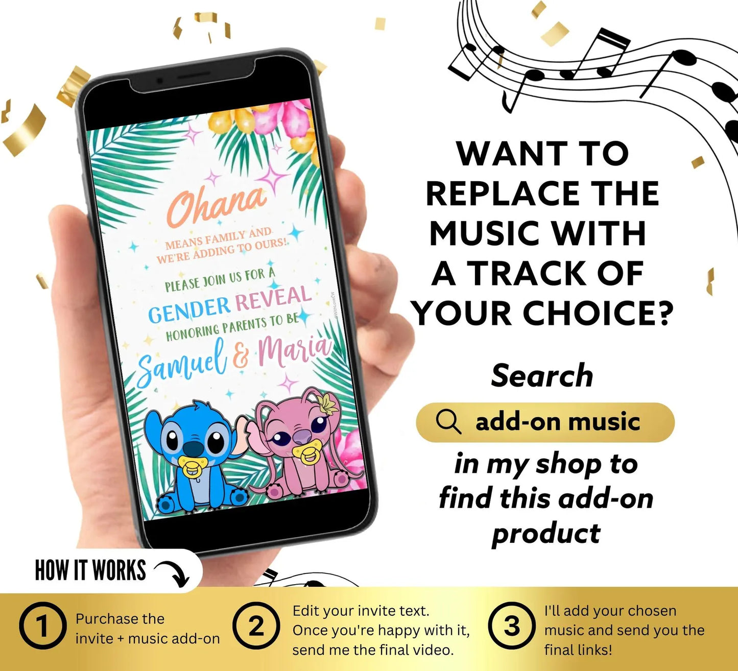 Gender Reveal Video Invitation