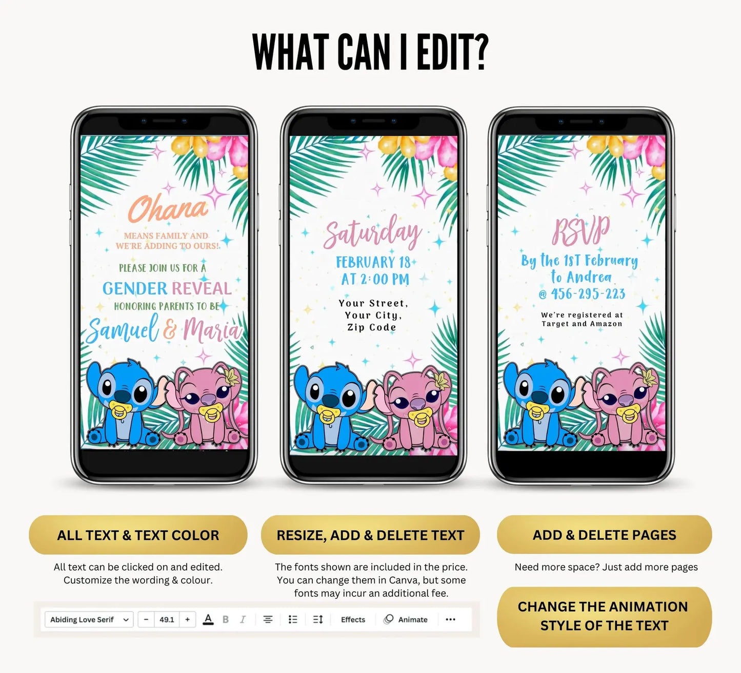 Gender Reveal Video Invitation