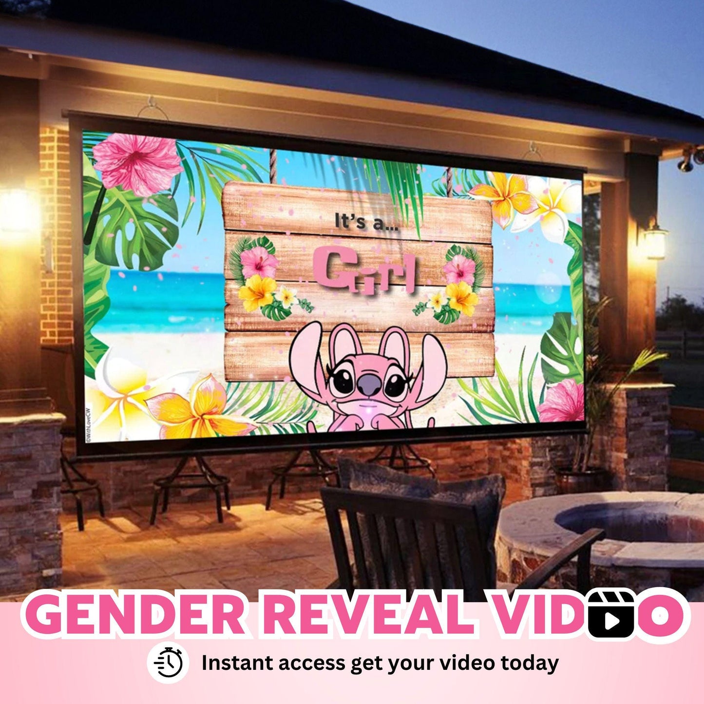 GIRL Gender Reveal Movie Video
