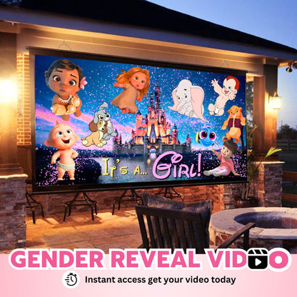 GIRL Gender Reveal Movie Video
