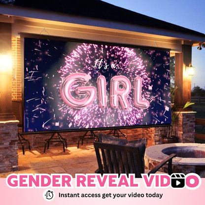 GIRL Gender Reveal Movie Video