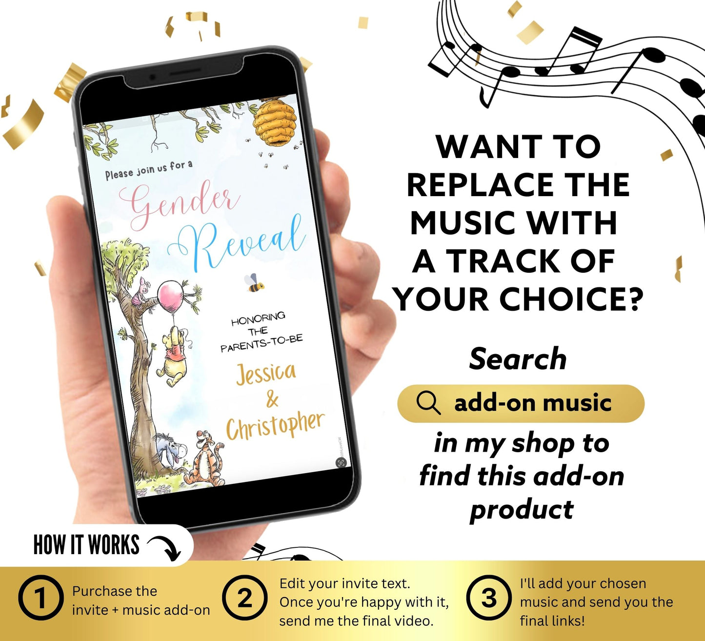 Gender Reveal Video Invitation