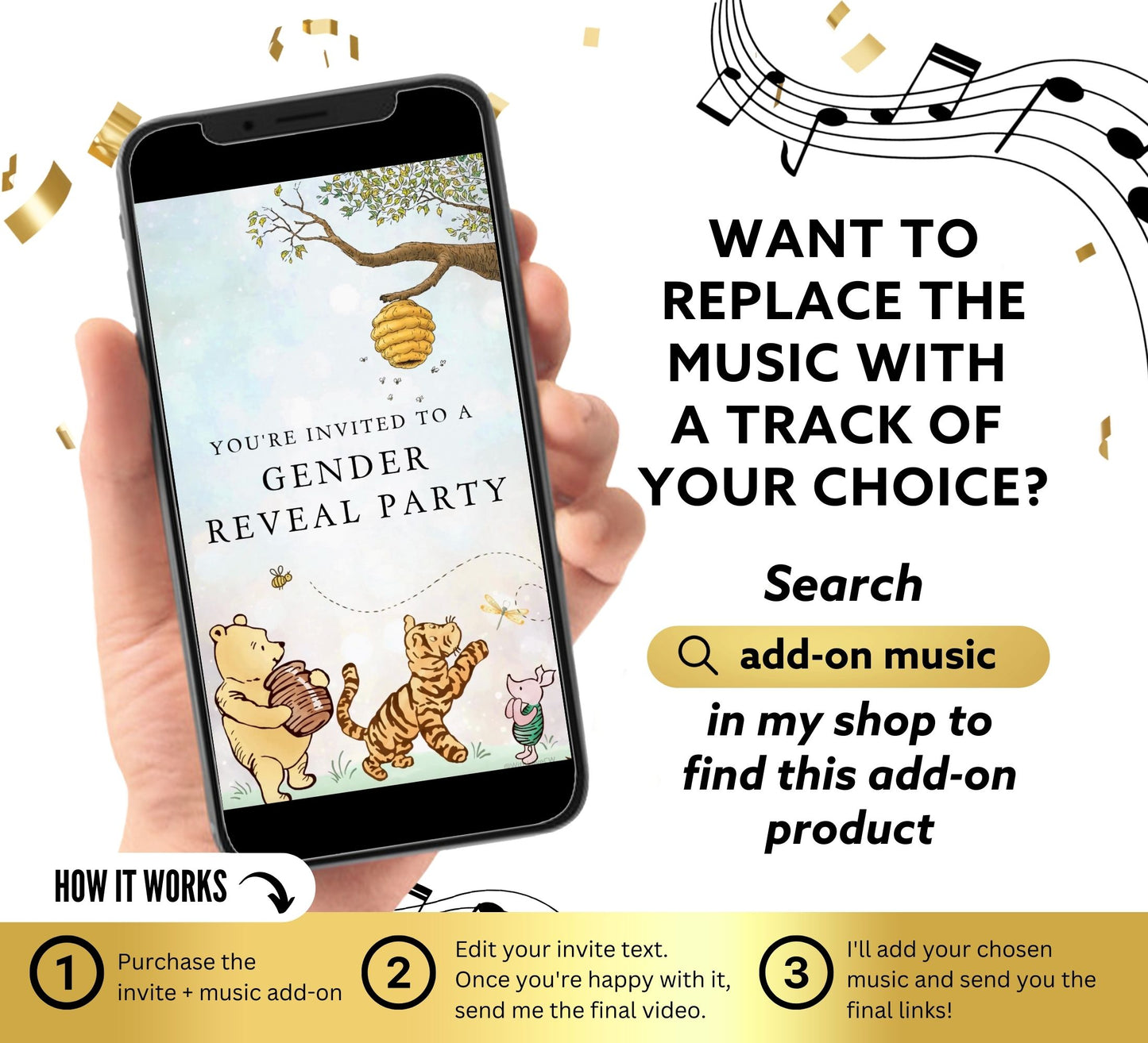 Gender Reveal Video Invitation