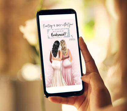 Bridesmaid Proposal Scratch Card