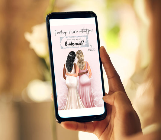 Bridesmaid Proposal Scratch Card