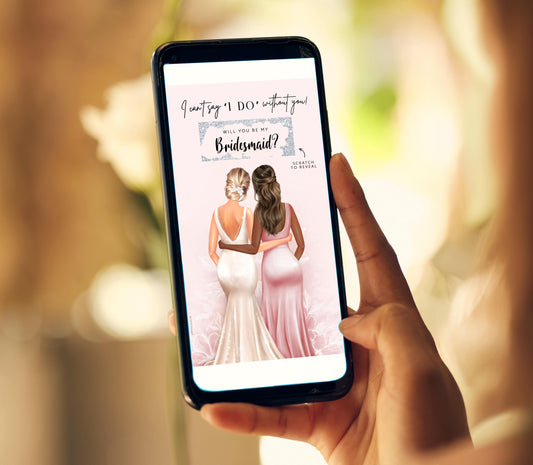 Bridesmaid Proposal Scratch Card