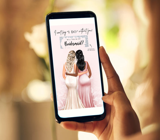 Bridesmaid Proposal Scratch Card