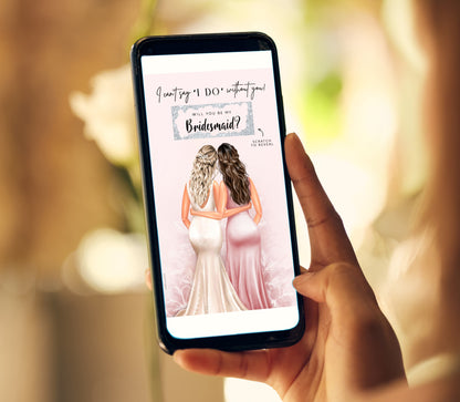 Bridesmaid Proposal Scratch Card