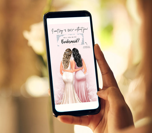 Bridesmaid Proposal Scratch Card