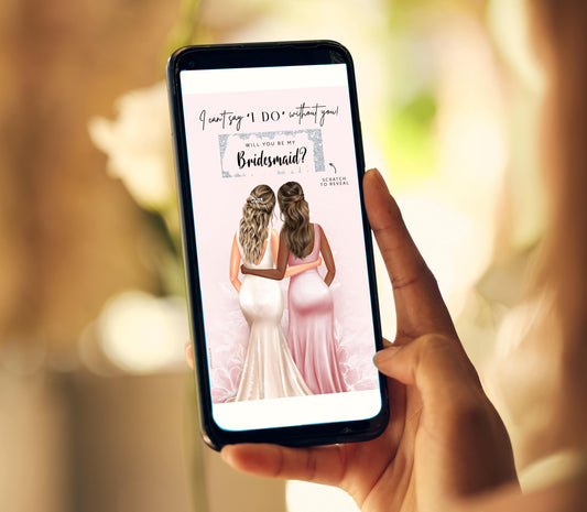 Bridesmaid Proposal Scratch Card