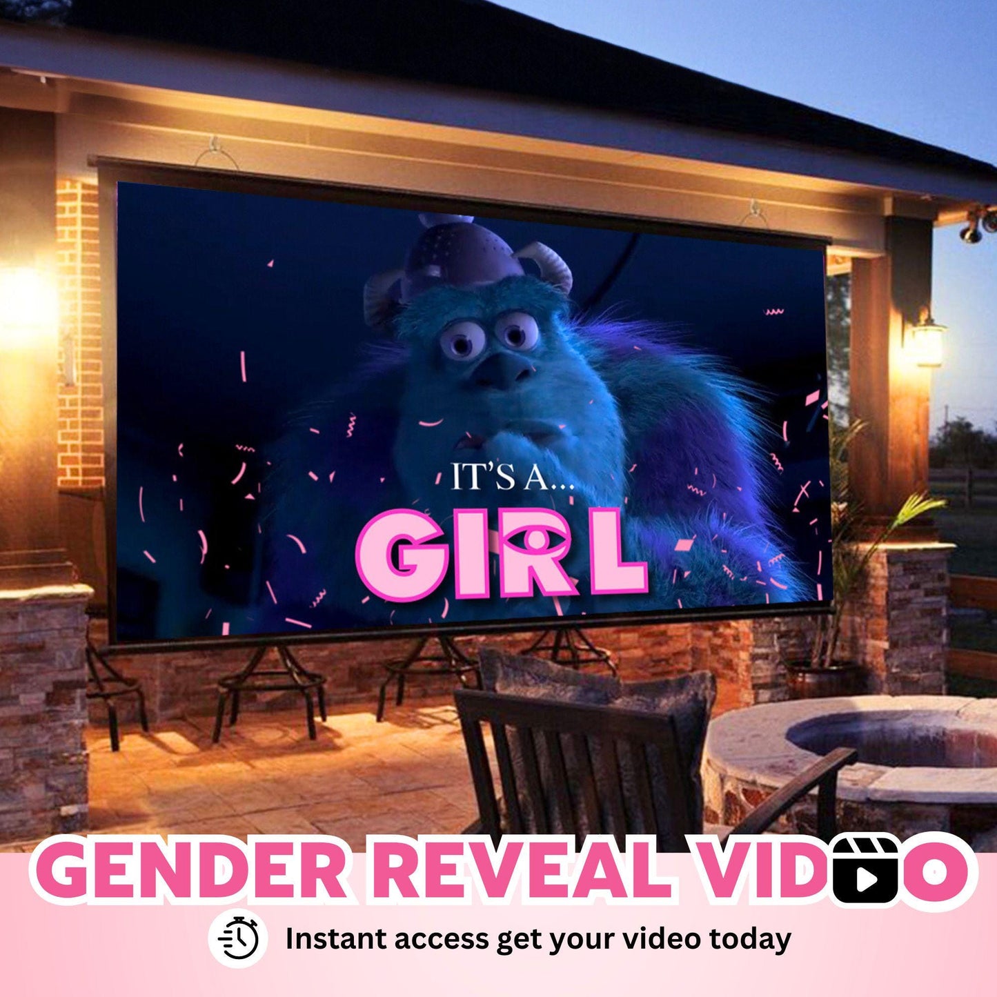 GIRL Gender Reveal Movie Video