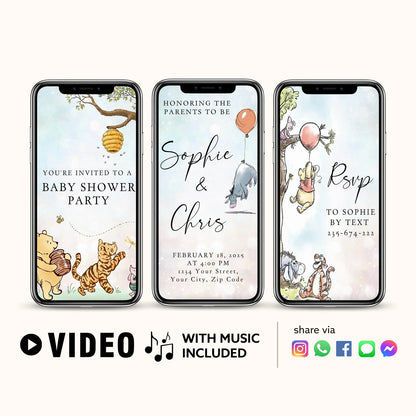 Baby Shower Video Invitation