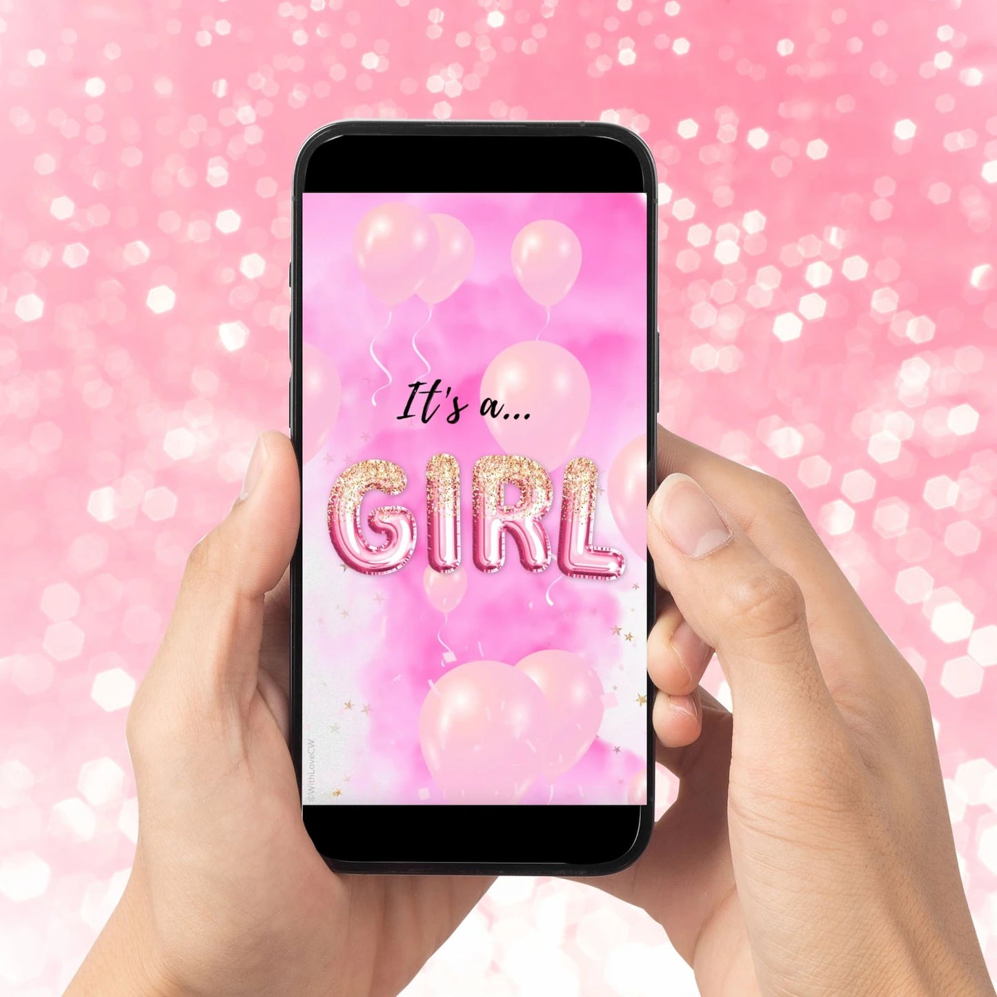 GIRL Baby Gender Reveal Video