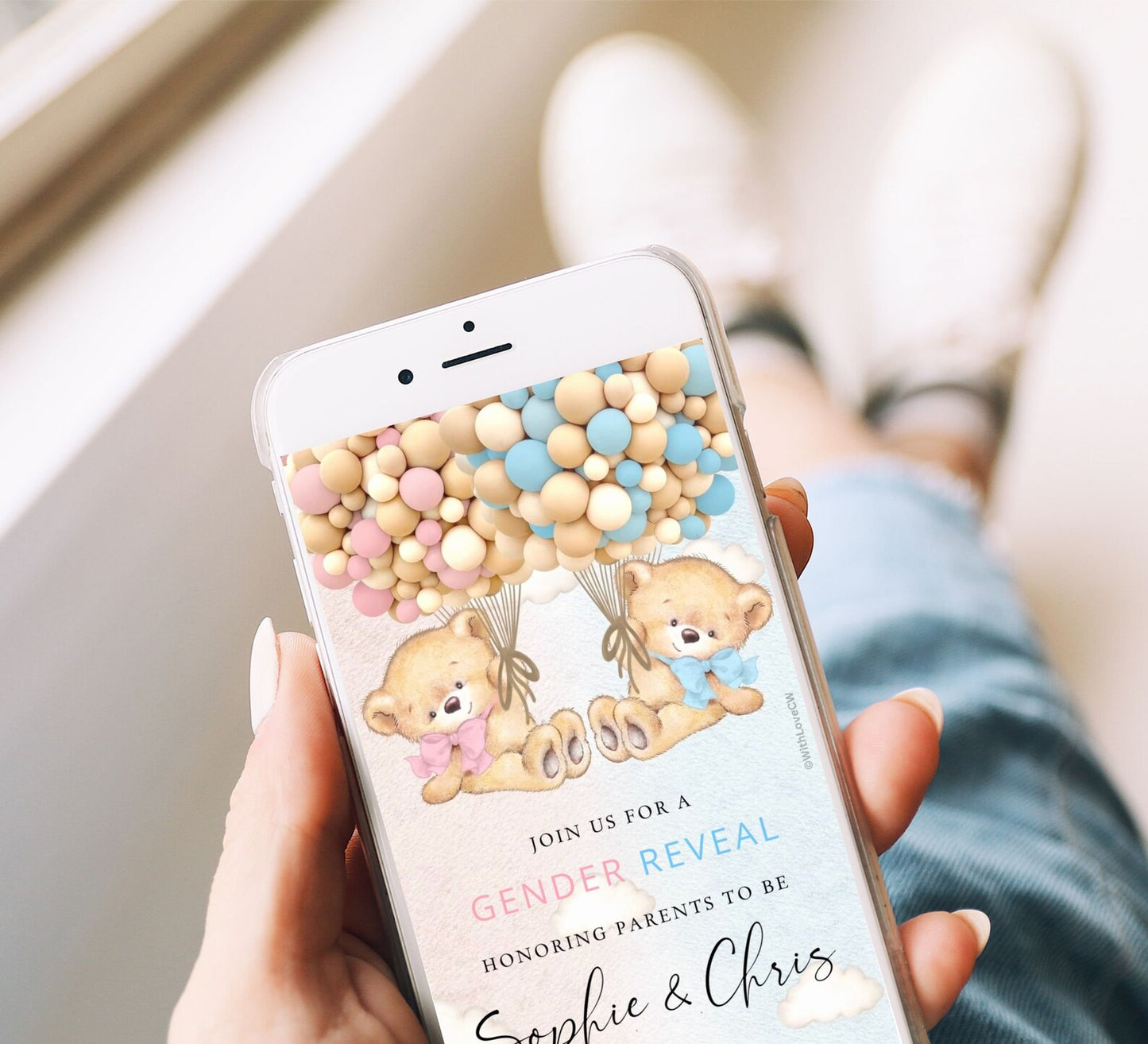 Gender Reveal Video Invitation