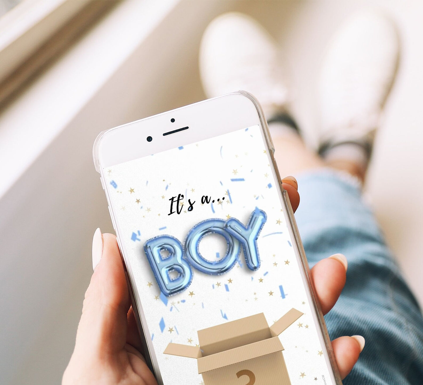 BOY Baby Gender Reveal Video