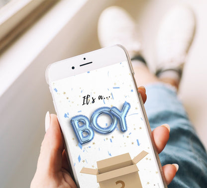 BOY Baby Gender Reveal Video