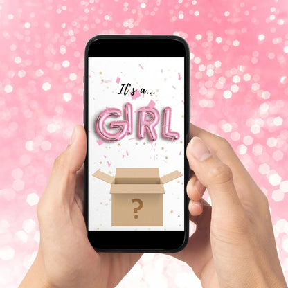 GIRL Baby Gender Reveal Video