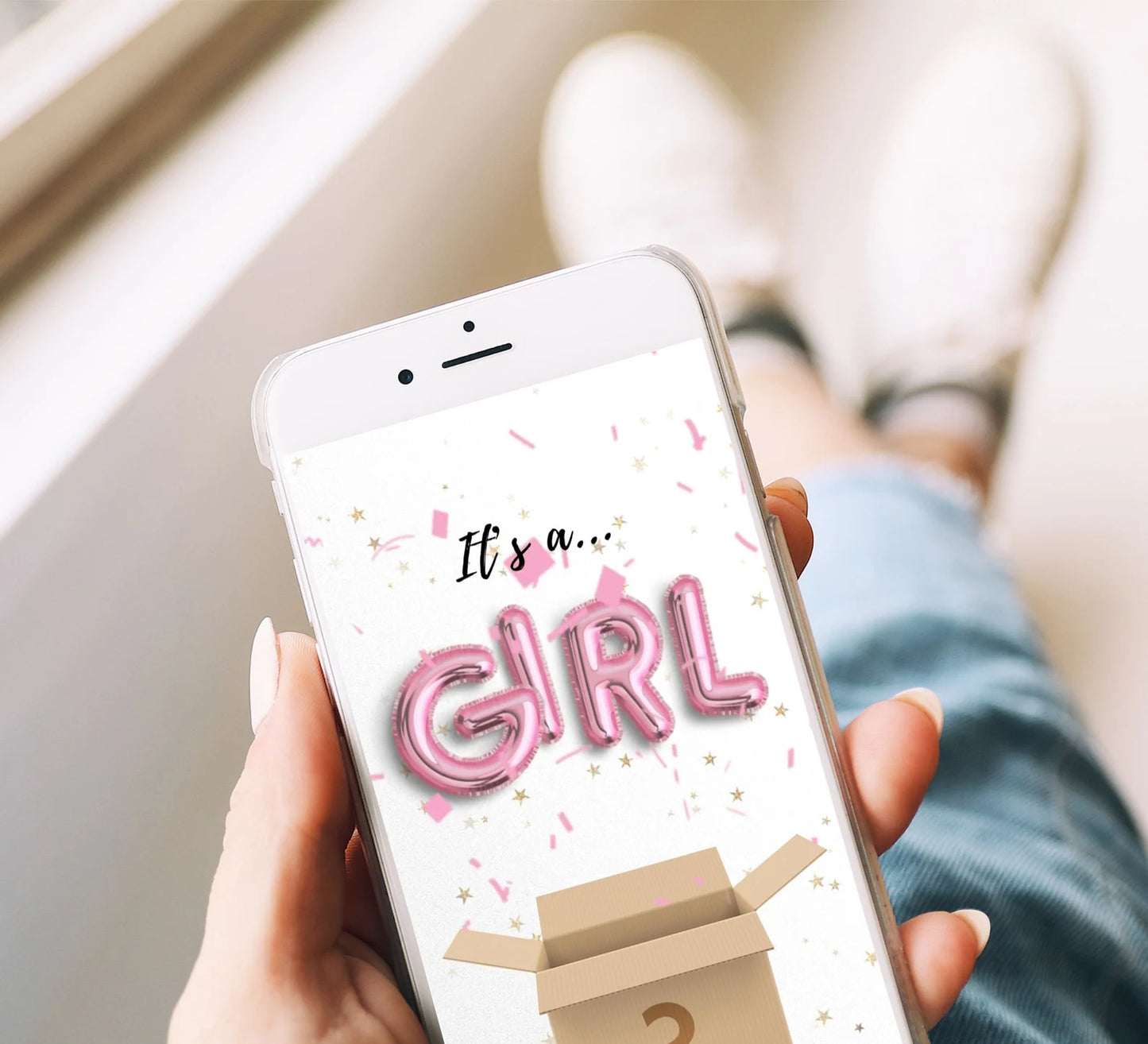 GIRL Baby Gender Reveal Video