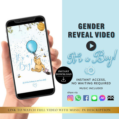 BOY Baby Gender Reveal Video