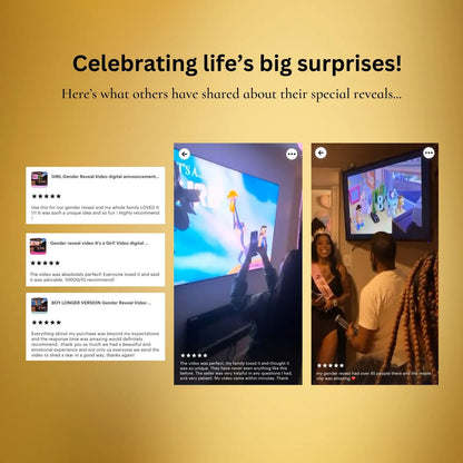 PREGNANCY Annoucement Reveal Movie Video