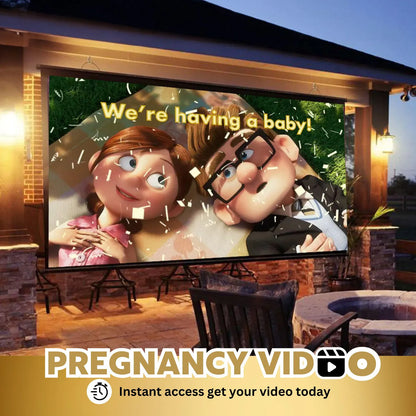 PREGNANCY Annoucement Reveal Movie Video