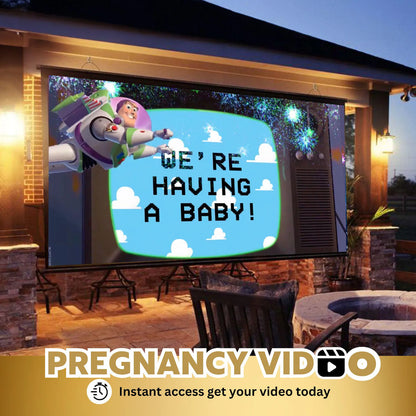 PREGNANCY Reveal Announcement Movie Video